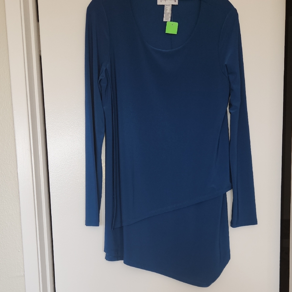 Joseph Ribkoff Blue Tunic Top